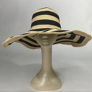 Asos Striped Straw Sunhat